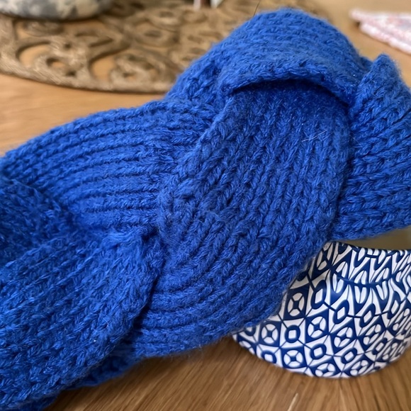 JCrew knit blue headband - Picture 4 of 4